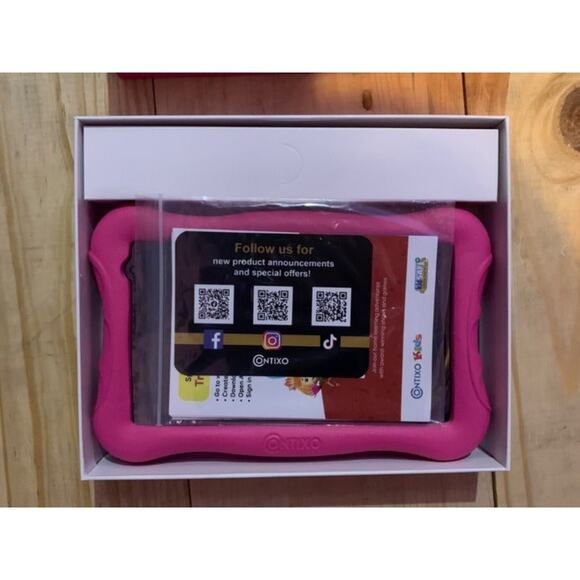 Contixo kids 7" learning tablet V10 plus-pink1 - Picture 3 of 5